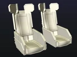 AH-1G cobra seats 1:72