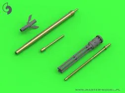 Mi-24 Hind D/E - JakB-12.7 MG barrel & DUAS probe 1:48