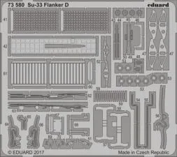 Su-33 Flanker D P.E. für Zvezda 1:72
