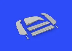 Bf 109F control surfaces 1:48