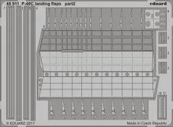 P-40C landing flaps für Bronco 1:48