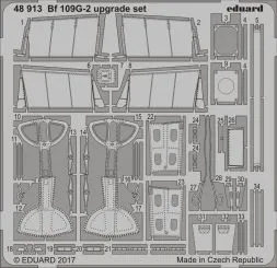 Bf 109G-2 upgrade set for Eduard 1:48