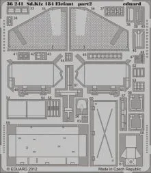 Sd.Kfz.184 Elefant P.E for Tamiya 1:35