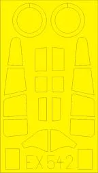 P-40C Mask for Bronco 1:48