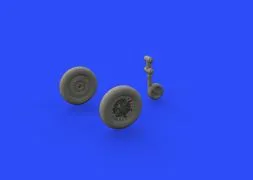 Bf 109G-2 wheels 1:48