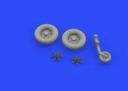 Bf 109G-2 wheels 1:48