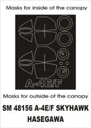 A-4E/F Skyhawk mask for Hasegawa 1:48