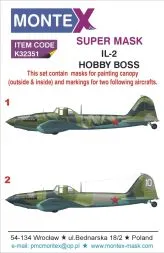 Il-2 super mask für Hobby Boss 1:32