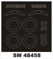 Fiat CR 32 mask für Special Hobby 1:48