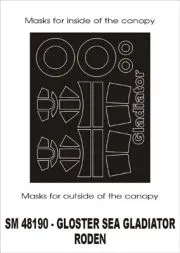 Sea Gladiator mask für Roden 1:48