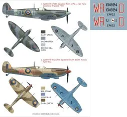 Spitfire Mk.Vb super mask for Tamiya P.1 1:48