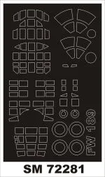 Fw 189 mask für ICM 1:72