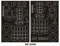 Junkers Ju 88A-1 Mask für Revell 1:32
