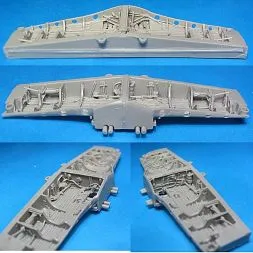 P-51B/C wheel wells for Tamiya/ ICM 1:48