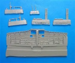 P-51B/C wheel wells for Tamiya/ ICM 1:48