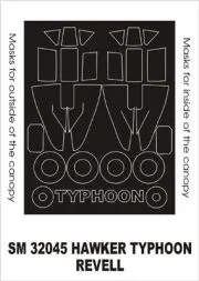 Typhoon Mk.Ib mask für Revell 1:32