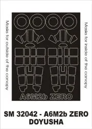 A6M2 Zero mask für Doyusha 1:32