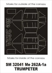Me 262A mask für Trumpeter 1:32