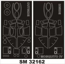 MOSQUITO IV mask für H.K. Models 1:32