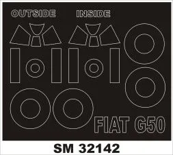 Fiat G.50 mask für Special Hobby 1:32