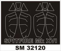 Spitfire Mk.XVI mask für Tamiya 1:32