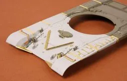 T-72M early front hull armour set for Tamiya 1:35