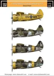 Polikarpov I-153 Chaika Finnish Air Force Vol II 1:72