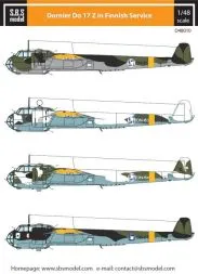 Dornier Do 17Z in Finnish Service 1:48