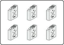 US Fuel can WW II 1:35