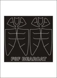 F8F Bearcat mask für Trumpeter 1:32