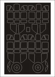 Ki-61-I mask für Hasegawa 1:32