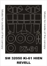 Ki-61 Hien mask für Revell 1:32