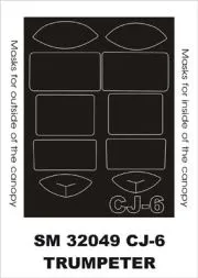 CJ-6 mask für Trumpeter 1:32