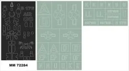 B-17G maxi mask für Airfix 1:72