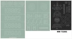 H.P. Harrow II maxi mask für Valom 1:72