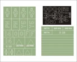 B-26 maxi mask für Hasegawa 1:72