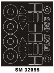 Fiat G 55 mask für PCM 1:32