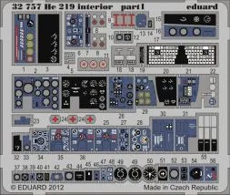 He 219 interior S. A. für Revell 1:32