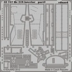 He 219 interior S. A. for Revell 1:32