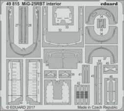 MiG-25RBT interior for ICM 1:48
