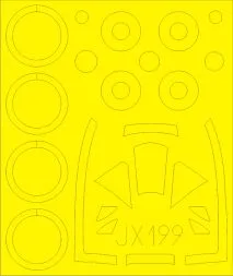 Tempest Mk. II mask für Special Hobby 1:32