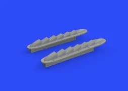 Typhoon Mk. I exhaust stacks w/ fairing 1:48