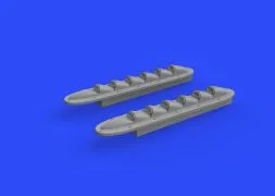 Typhoon Mk. I exhaust stacks w/ fairing 1:48