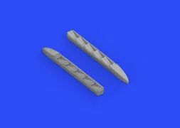 Ki-61-Id exhaust stacks for Tamiya 1:48