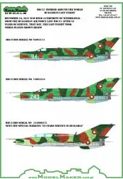 MiG-21 Bulgaria last flight 1:72