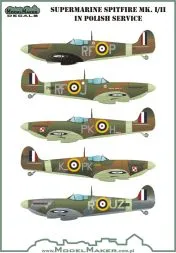 Spitfire Mk. I/II in Polish service 1:72