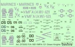 F/A-18D VMFA-121 Green Knights 1:72