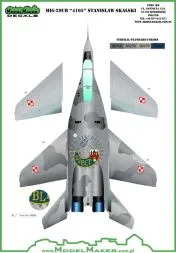 MiG-29UB 4105 Stanislaw Skalski 1:72