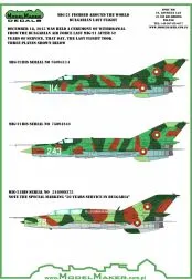 MiG-21 Fishbed - Bulgarian last flight 1:48