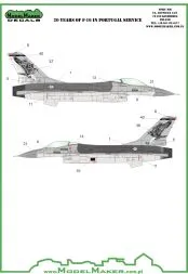 F-16 20 Years in Portuguese service 1:48